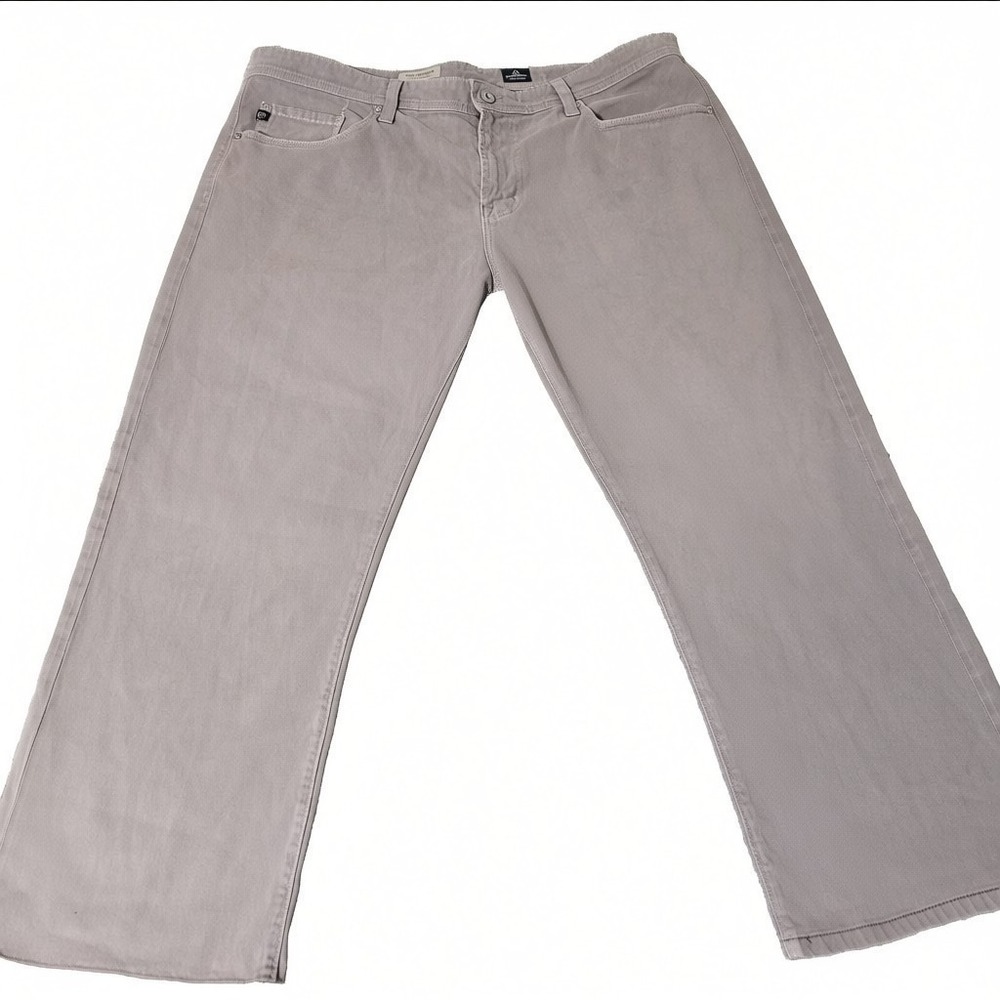 Adriano Goldschmied AG The Protege Mens 40x26 Blue Straight WIDE LEG Jeans USA